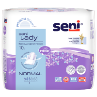 Урологические прокладки для женщин Seni Lady Normal, 10 шт